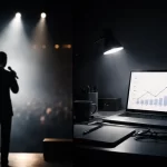 marketing de palco vs marketing real