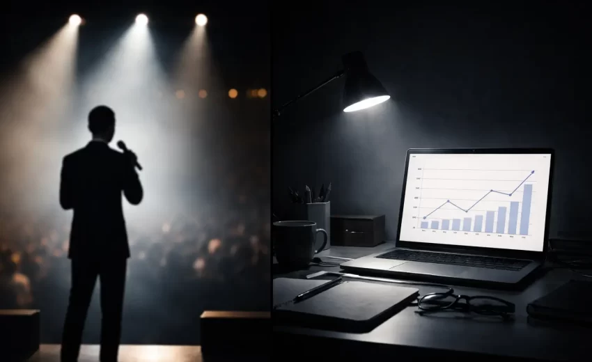 Marketing de palco vs marketing real: por que quem grita mais nem sempre vende mais
